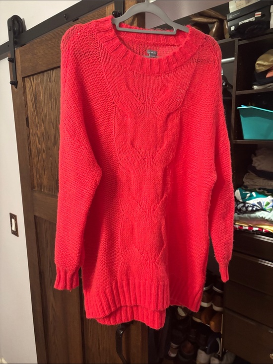 aerie Sweaters - Aerie XS Cozy Cable-Knit Women's Sweater - Red